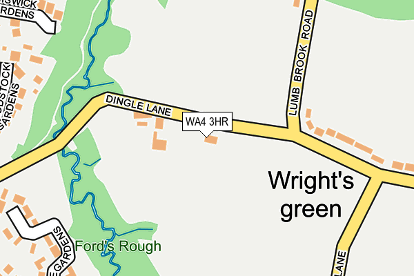WA4 3HR map - OS OpenMap – Local (Ordnance Survey) WA4 3HR map - OS OpenMap – Local (Ordnance Survey)