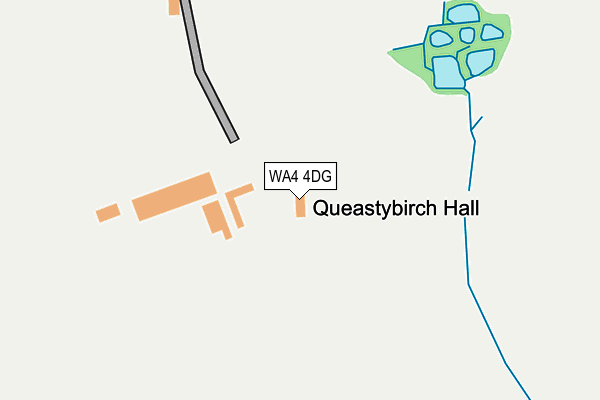 WA4 4DG map - OS OpenMap – Local (Ordnance Survey) WA4 4DG map - OS OpenMap – Local (Ordnance Survey)