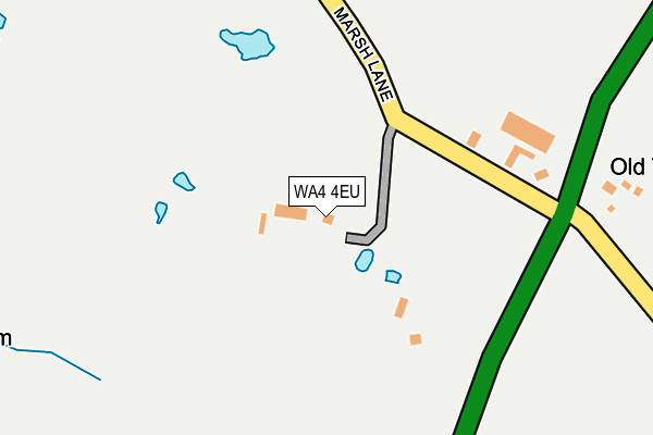 WA4 4EU map - OS OpenMap – Local (Ordnance Survey) WA4 4EU map - OS OpenMap – Local (Ordnance Survey)