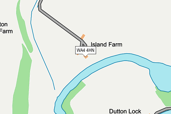 WA4 4HN map - OS OpenMap – Local (Ordnance Survey) WA4 4HN map - OS OpenMap – Local (Ordnance Survey)