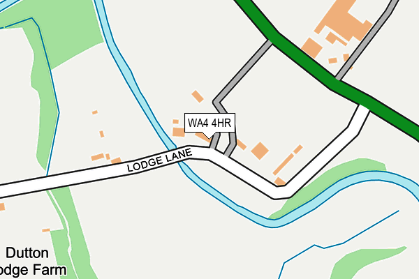 WA4 4HR map - OS OpenMap – Local (Ordnance Survey) WA4 4HR map - OS OpenMap – Local (Ordnance Survey)