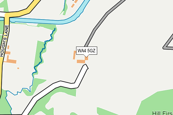 WA4 5GZ map - OS OpenMap – Local (Ordnance Survey) WA4 5GZ map - OS OpenMap – Local (Ordnance Survey)
