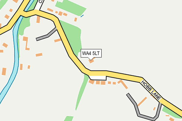 WA4 5LT map - OS OpenMap – Local (Ordnance Survey) WA4 5LT map - OS OpenMap – Local (Ordnance Survey)