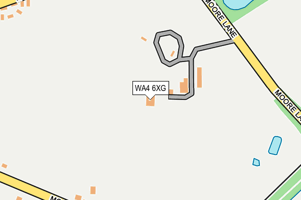 WA4 6XG map - OS OpenMap – Local (Ordnance Survey) WA4 6XG map - OS OpenMap – Local (Ordnance Survey)