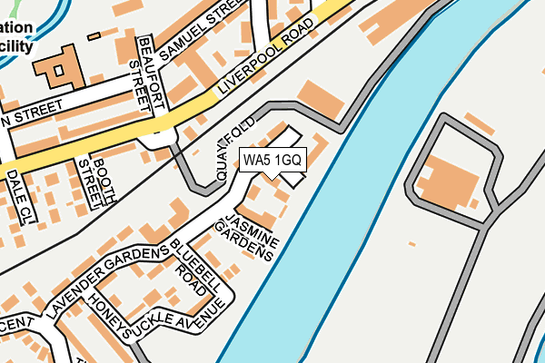 WA5 1GQ map - OS OpenMap – Local (Ordnance Survey) WA5 1GQ map - OS OpenMap – Local (Ordnance Survey)
