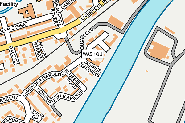 WA5 1GU map - OS OpenMap – Local (Ordnance Survey) WA5 1GU map - OS OpenMap – Local (Ordnance Survey)