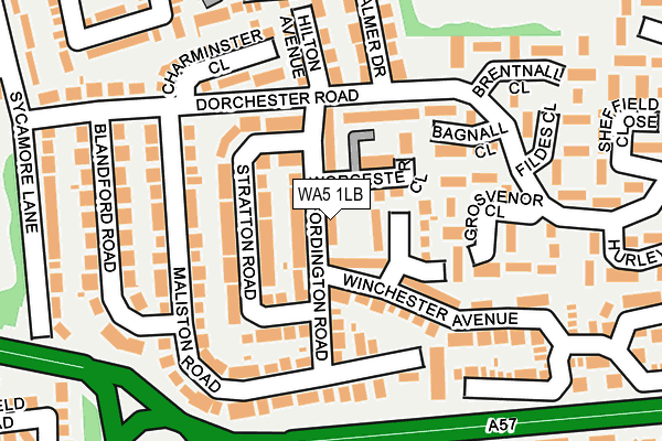 WA5 1LB map - OS OpenMap – Local (Ordnance Survey) WA5 1LB map - OS OpenMap – Local (Ordnance Survey)