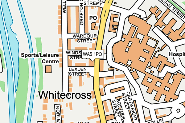 WA5 1PQ map - OS OpenMap – Local (Ordnance Survey) WA5 1PQ map - OS OpenMap – Local (Ordnance Survey)