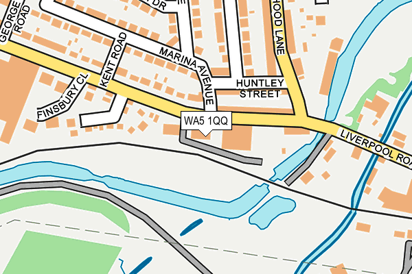 WA5 1QQ map - OS OpenMap – Local (Ordnance Survey) WA5 1QQ map - OS OpenMap – Local (Ordnance Survey)