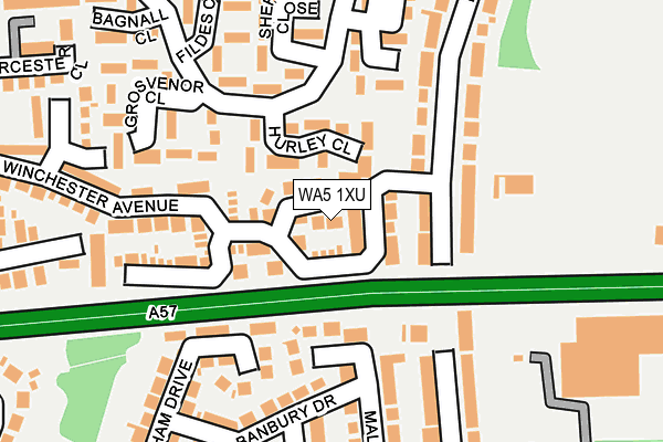 WA5 1XU map - OS OpenMap – Local (Ordnance Survey) WA5 1XU map - OS OpenMap – Local (Ordnance Survey)