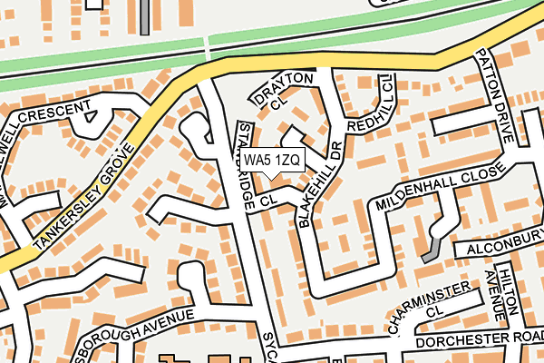 WA5 1ZQ map - OS OpenMap – Local (Ordnance Survey) WA5 1ZQ map - OS OpenMap – Local (Ordnance Survey)