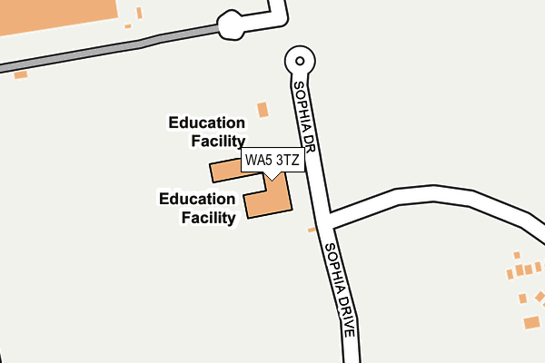 WA5 3TZ map - OS OpenMap – Local (Ordnance Survey) WA5 3TZ map - OS OpenMap – Local (Ordnance Survey)