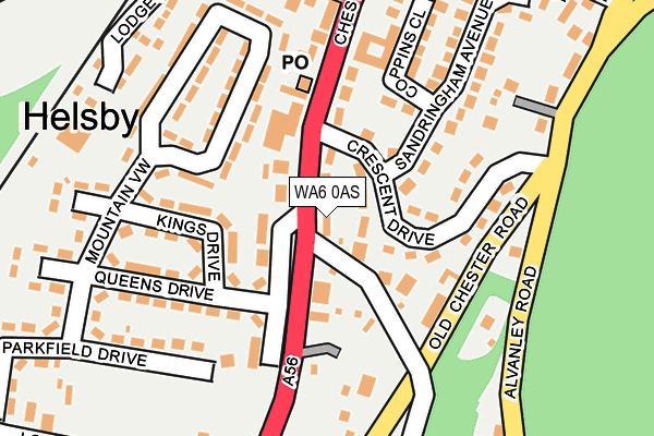WA6 0AS map - OS OpenMap – Local (Ordnance Survey) WA6 0AS map - OS OpenMap – Local (Ordnance Survey)