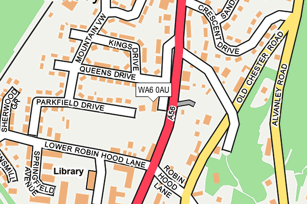 WA6 0AU map - OS OpenMap – Local (Ordnance Survey) WA6 0AU map - OS OpenMap – Local (Ordnance Survey)