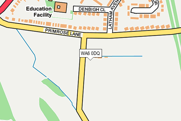WA6 0DQ map - OS OpenMap – Local (Ordnance Survey) WA6 0DQ map - OS OpenMap – Local (Ordnance Survey)