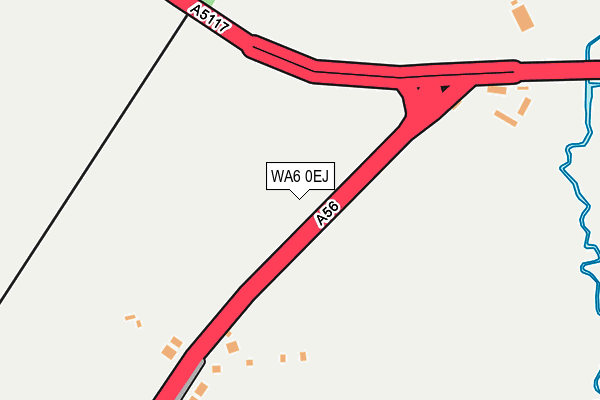 WA6 0EJ map - OS OpenMap – Local (Ordnance Survey) WA6 0EJ map - OS OpenMap – Local (Ordnance Survey)
