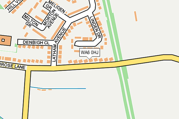 WA6 0HJ map - OS OpenMap – Local (Ordnance Survey) WA6 0HJ map - OS OpenMap – Local (Ordnance Survey)
