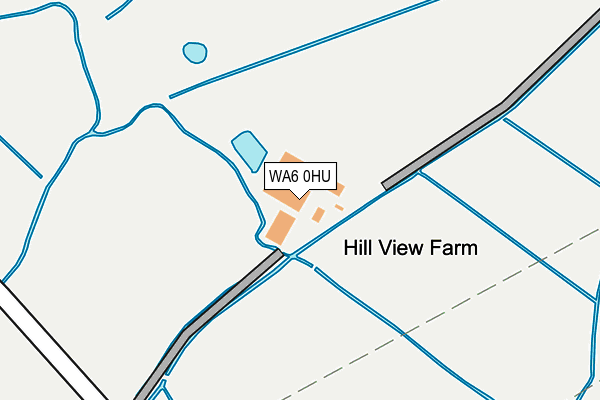 WA6 0HU map - OS OpenMap – Local (Ordnance Survey) WA6 0HU map - OS OpenMap – Local (Ordnance Survey)
