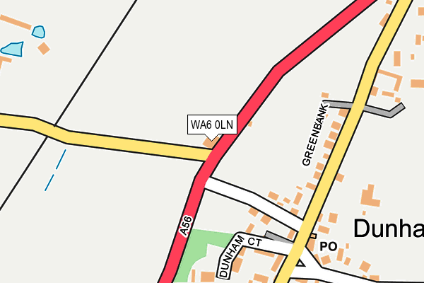 WA6 0LN map - OS OpenMap – Local (Ordnance Survey) WA6 0LN map - OS OpenMap – Local (Ordnance Survey)
