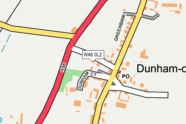 WA6 0LZ map - OS OpenMap – Local (Ordnance Survey) WA6 0LZ map - OS OpenMap – Local (Ordnance Survey)