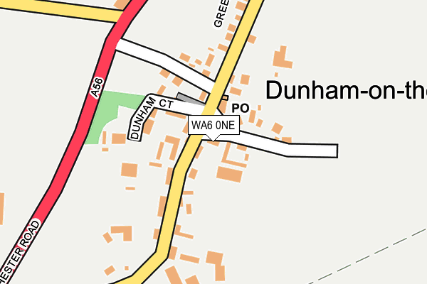 WA6 0NE map - OS OpenMap – Local (Ordnance Survey) WA6 0NE map - OS OpenMap – Local (Ordnance Survey)