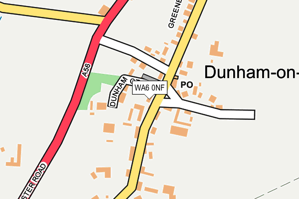 WA6 0NF map - OS OpenMap – Local (Ordnance Survey) WA6 0NF map - OS OpenMap – Local (Ordnance Survey)
