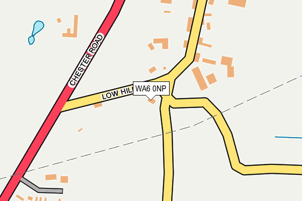 WA6 0NP map - OS OpenMap – Local (Ordnance Survey) WA6 0NP map - OS OpenMap – Local (Ordnance Survey)