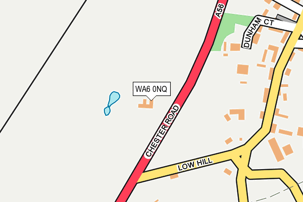 WA6 0NQ map - OS OpenMap – Local (Ordnance Survey) WA6 0NQ map - OS OpenMap – Local (Ordnance Survey)