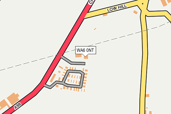WA6 0NT map - OS OpenMap – Local (Ordnance Survey) WA6 0NT map - OS OpenMap – Local (Ordnance Survey)