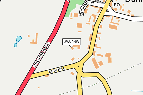 WA6 0NW map - OS OpenMap – Local (Ordnance Survey) WA6 0NW map - OS OpenMap – Local (Ordnance Survey)