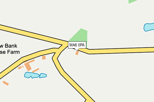 WA6 0PA map - OS OpenMap – Local (Ordnance Survey) WA6 0PA map - OS OpenMap – Local (Ordnance Survey)