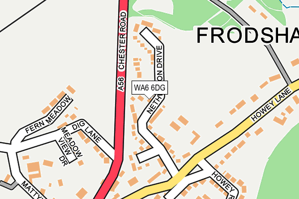 WA6 6DG map - OS OpenMap – Local (Ordnance Survey) WA6 6DG map - OS OpenMap – Local (Ordnance Survey)