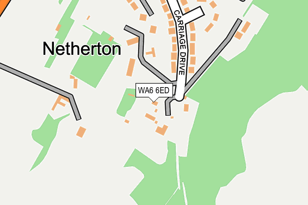 WA6 6ED map - OS OpenMap – Local (Ordnance Survey) WA6 6ED map - OS OpenMap – Local (Ordnance Survey)