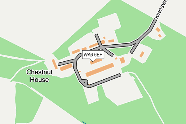 WA6 6EH map - OS OpenMap – Local (Ordnance Survey) WA6 6EH map - OS OpenMap – Local (Ordnance Survey)