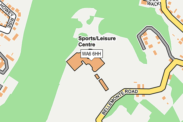 WA6 6HH map - OS OpenMap – Local (Ordnance Survey) WA6 6HH map - OS OpenMap – Local (Ordnance Survey)