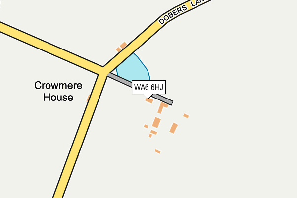 WA6 6HJ map - OS OpenMap – Local (Ordnance Survey) WA6 6HJ map - OS OpenMap – Local (Ordnance Survey)
