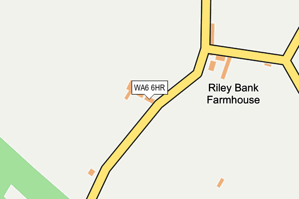 WA6 6HR map - OS OpenMap – Local (Ordnance Survey) WA6 6HR map - OS OpenMap – Local (Ordnance Survey)