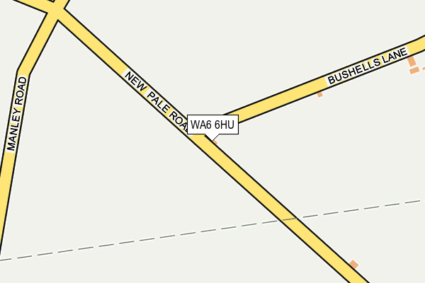 WA6 6HU map - OS OpenMap – Local (Ordnance Survey) WA6 6HU map - OS OpenMap – Local (Ordnance Survey)