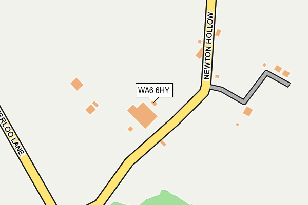 WA6 6HY map - OS OpenMap – Local (Ordnance Survey) WA6 6HY map - OS OpenMap – Local (Ordnance Survey)