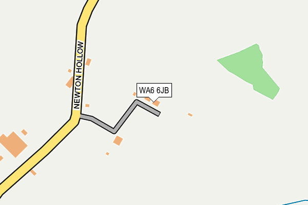 WA6 6JB map - OS OpenMap – Local (Ordnance Survey) WA6 6JB map - OS OpenMap – Local (Ordnance Survey)