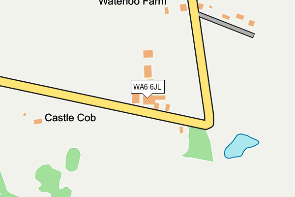 WA6 6JL map - OS OpenMap – Local (Ordnance Survey) WA6 6JL map - OS OpenMap – Local (Ordnance Survey)