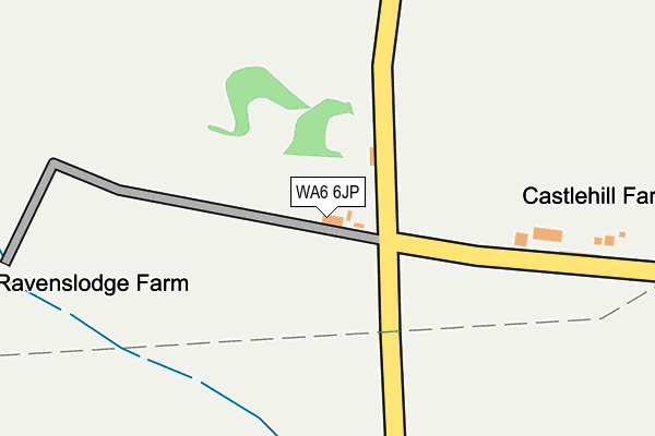 WA6 6JP map - OS OpenMap – Local (Ordnance Survey) WA6 6JP map - OS OpenMap – Local (Ordnance Survey)
