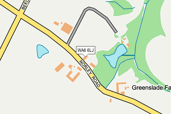 WA6 6LJ map - OS OpenMap – Local (Ordnance Survey) WA6 6LJ map - OS OpenMap – Local (Ordnance Survey)