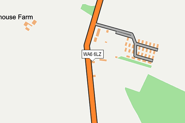 WA6 6LZ map - OS OpenMap – Local (Ordnance Survey) WA6 6LZ map - OS OpenMap – Local (Ordnance Survey)