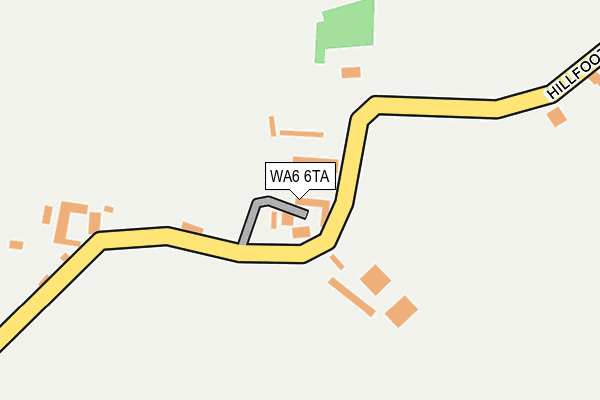 WA6 6TA map - OS OpenMap – Local (Ordnance Survey) WA6 6TA map - OS OpenMap – Local (Ordnance Survey)
