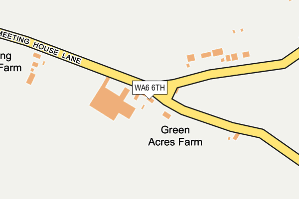 WA6 6TH map - OS OpenMap – Local (Ordnance Survey) WA6 6TH map - OS OpenMap – Local (Ordnance Survey)
