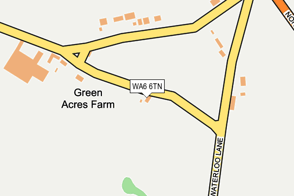 WA6 6TN map - OS OpenMap – Local (Ordnance Survey) WA6 6TN map - OS OpenMap – Local (Ordnance Survey)