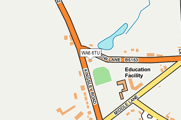 WA6 6TU map - OS OpenMap – Local (Ordnance Survey) WA6 6TU map - OS OpenMap – Local (Ordnance Survey)