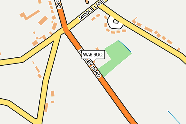 WA6 6UQ map - OS OpenMap – Local (Ordnance Survey) WA6 6UQ map - OS OpenMap – Local (Ordnance Survey)