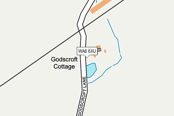 WA6 6XU map - OS OpenMap – Local (Ordnance Survey) WA6 6XU map - OS OpenMap – Local (Ordnance Survey)